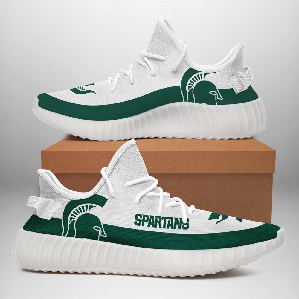 Michigan State Spartans Unisex Sneaker Football Custom Shoes Michigan State Spartans Yeezy Boost 350 – Yeezy Shoes